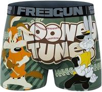 FREEGUN Looney Tunes Boxer de baseball en lycra anti-frottements, confortables et respirants pour homme Tissu doux et ajustement Haut confort Taille M