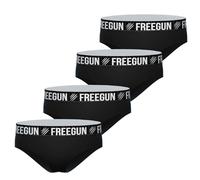 FREEGUN Lot de 4 Boxers Culottes Coton Femme (XL, Pack Sauvage81)