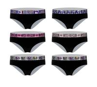 FREEGUN Lot de 6 Boxers Fille Coton (8-10 Ans, Spe24)