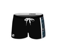 FREEGUN Maillot de Bain Homme Piscine, Boxer de Bain, Séchage Rapide, Noir Taille XXL