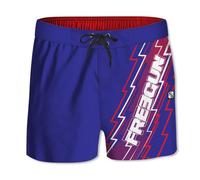 FREEGUN Maillot de Bain Garçon Confortable, Short de Bain Enfant, Original, Durable et Plage, Bleu Taille 8 ans/10 Ans