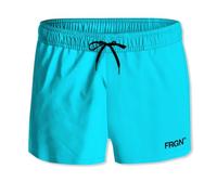 Freegun Maillot de Bain Garçon Séchage Rapide, Short de Bain Enfant, Filet intérieur et Poches Latérales, Taille 14/16 Ans - Turquoise