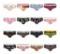 FREEGUN Pack Surprise Culotte Fille Microfibre, Modèle Aléatoirement Choisi (Lot de 5), Rose Taille 8 ans/10 Ans