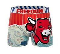 FREEGUN x La Vache Qui rit Boxer Enfant, Patchwork Vintage, Microfibre, 8-16 Ans (FR/ES, Âge, 10 Ans, 12 Ans, Taille Normale, Patchwork)
