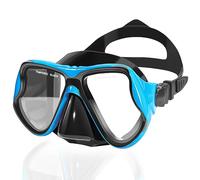 Freela Lunettes de natation pour adultes avec cache-nez pour hommes, femmes, jeunes, large vue à 180 °, jupe en silicone souple, sans fuite, lunettes de piscine sous-marine transparentes pour la