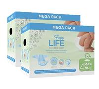 Freelife Bebe Cash Couches Maxi Taille 4 (7-18kg) - 2 x 96 = 192 couches