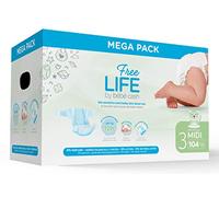 Freelife Bébé Cash Couches Taille 3 (4-9 kg) - 104 couches
