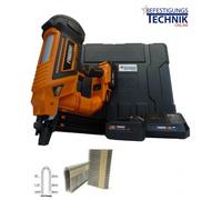 Freeman agrafeuse de clôture sans fil LD315 22-40mm 2x4,0Ah pour agrafes de clôture 10.5G Tjep crampons à étrier KL-89.2