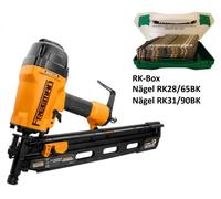 Freeman cloueur en bande G2 FM2190 50-90mm + Prebena RK-Box pour 7XR-RK90 clous en bande 20