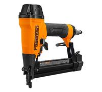 Freeman G2ST9040 Agrafeuse pneumatique 2ème génération de calibre 18 de 4,5 cm avec crochet de ceinture en métal réglable et connecteur d'air NPT de 6,35 mm