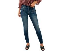 Freeman T Porter Jean Super Slim Longueur 3/4 Alexa Bleu Denim