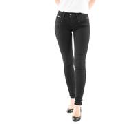 Freeman T. Porter Jeans Alexa High Waist Cropped 205 12 Black L