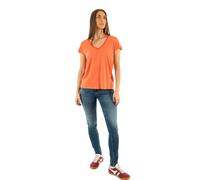 Freeman T. Porter Tee Shirt Taile Ribbon lin55 f952 Coral M