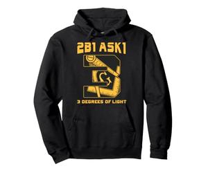 Freemason 2B1Ask1 Boussole carrée maçonnique 3 degrés de lumière Sweat à Capuche