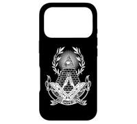 Freemason Illuminati - All Seeing Eye - Faith Hope Charity Coque pour iPhone 17 Pro