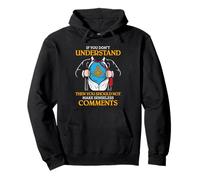 Freemason Lodge Humour Comprendre Commentaires Design Franc-Maçonnerie Sweat à Capuche