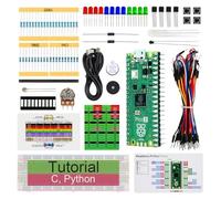 Freenove Basic Starter Kit for Raspberry Pi Pico 2 (Included), Dual Arm Cortex-M33 and Dual Hazard3 RISC-V Microcontroller, 386-Page Detailed Tutorial, 142 Items, 55 Projects, Python C Code