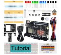 Freenove Basic Starter Kit with Board V5 Rev4 WiFi (Compatible with Arduino IDE), Arm Cortex-M4 Microcontroller, Onboard ESP32-S3, 179-Page Detailed Tutorial, 140 Items, 34 Projects