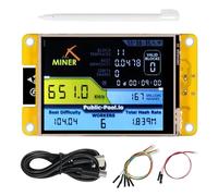 Freenove Bitcoin Miner Solo Lottery Miner, ESP32 CYD 2.8" Touch Display 240x320 Pixel TN Screen ST7789 Driver, Dual-Core 32-bit 240 MHz Microcontroller WiFi+BT Programmable, Code Tutorial