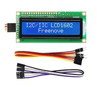 Freenove I2C IIC LCD 1602 Série 16x2 Écran Nouveau Type | Compatible avec Arduino Nano Raspberry Pi Pico ESP32 Development Board