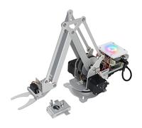 Freenove Kit de Bras Robotique pour Raspberry Pi, Haute Précision, Moteur Pas à Pas, Structure Métallique, Mode de Serrage, Mode de Dessin, Enregistrement et Replay (Raspberry Pi Non INCLUDÉ)
