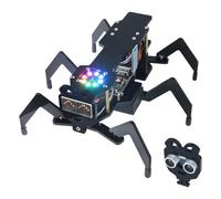 Freenove Robot Ant Kit (Compatible with Arduino IDE), Dot Matrix Expressions, Obstacle Avoidance, Wireless Control App, Ultrasonic Sensor Servo