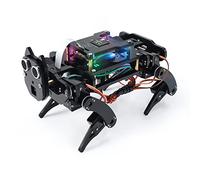 Freenove Robot Dog Kit for ESP32 CAM (Included), Dual-Core 32-bit 240 MHz Microcontroller, Walking, Camera, Touch Sensor, Ultrasonic Ranging, Buzzer, RGB LED, Servo, App