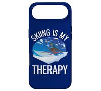 Freeride Funny Alpine Ski is My Therapy Coque pour iPhone Air