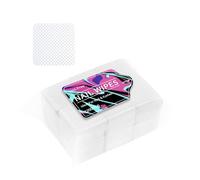 Frees Frees Lot de 1200 lingettes pour ongles en tissu non entrelacées - Pour le nettoyage des cils - Pour salon de coiffure