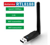 Freesat-Adaptateur USB Wifi 150Mbp,Récepteur Ethernet USB,DVB,DVB,TTop Box,Haute Vitesse,V7S,V8,Super Tv Box - Type Antenna 8188