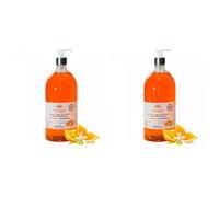 FREESENS Savon de Marseille Fleur d'Oranger Liquide 2x1000 ml