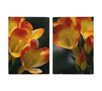 Freesia - Magnifique porte-passeport avec fente pour passeport, portefeuille de voyage pour homme et femme