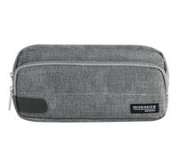 freesiom Trousse Scolaire a Crayon Garcon Ado Enfant Grande Capacite Simple Vintage Retro Organiseur Fourniture Scolaire Original Fun Bureau College Lycee Etudiant Cadeau (Gris 1)