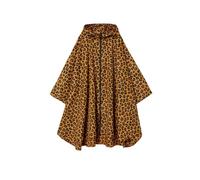 Freesmily Poncho de pluie élégant pour femmes imperméable manteau de pluie avec capuche fermeture éclair, taille unique