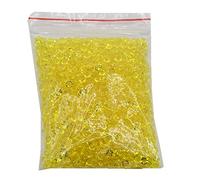 Freessom Lot de 5000 Diamants de Table Cristaux Décoration Mariage Table Martini Vase À Saupoudrer Chic Romantique Accessoires Deco Embellissement ête DIY Scrapbooking (Jaune)
