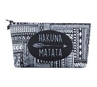 Freessom Trousse Maquillage Cosmétique Femmes pour Sac A Main Chic Originale Organiseur Sac Voyage Fourniture Scolaire Kawaii Trousse D'ecole Stylo Crayon Fille Pas Cher (Noir et Blanc)