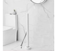 Freestanding Bath Taps 360° Swivel Hot and Cold Freestanding Bath Tap Brass White