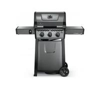 NAPOLEON Barbecue gaz Freestyle F365PGT-FR 3 brûleurs Inox gris/noir sur chariot