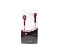 Freestyle FH1016 - Ecouteurs - intra-auriculaire - filaire - jack 3,5mm - isolation acoustique - rouge