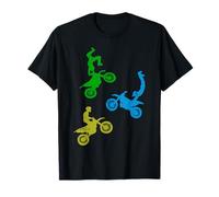 Freestyle Motocross Dirtbike Wheelie Enduro Moto Garçon T-Shirt