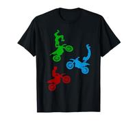 Freestyle Motocross Enfants Dirtbike Wheelie Stunts T-Shirt
