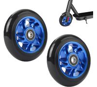Freestyle Scooter Wheel 100mm 2 Pieces Replacement Wheels For Scooter Fits Stunt Scooter And Most Freestyle Scooters With 100mm Wheels