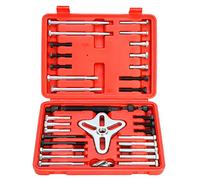 FreeTec 46 pièces Arrache Volant Magnetique, 35-95mm Extracteur de Volant de Direction, Universelle Kit Extracteur de Equilibreur Harmonique pour Démontage Volant Moteur Moto Voiture