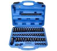FreeTec 50x Coffret Extraction de Roulement, Outils Voitures Garage Roue Disques 18 à 65mm