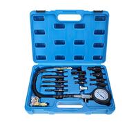 FreeTec Compressiometre Diesel, 1000 PSI 70 Bar Testeur Compression Moteur Diesel, Kit Test de Compression Diesel Cylindre TDI CDI pour Moteur Voiture Camion Tracteur