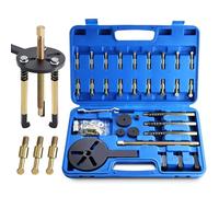 FreeTec Ensemble d'extracteurs de roulement de 36 pièces, jeu d'extracteurs de palier intérieur, extracteur de 32-112mm, extracteur de roulement intérieur avec 3 mâchoires, trou borgne, extracteur de