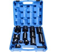 FreeTec Kit de 14 pièces pour Les Automobiles et Les camions - Extracteurs de gaz propulseur pour Presse d'atelier, extracteur de paliers, forets et articulations sphériques
