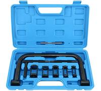 FreeTec Kit de Leve Soupape Auto, 16-30mm Compresseur Ressort Soupape, 10 Pièces Compresseur de Ressort de Soupape, Lève Soupape Demonte Outil Soupape pour Auto Moto Voiture