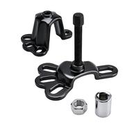 FreeTec Kit extracteur de moyeu et d'essieu universel | Essieu avant 95,25-114,3 mm, essieu arrière 114,3-139,7 mm | Outil d'extracteur de bride avec vis de pression et douille 5/8" x 18