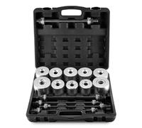 FreeTec Lot de 27 extracteurs Silentlager - Pour douilles en caoutchouc et roulements d'essieu - Outil de montage et de démontage